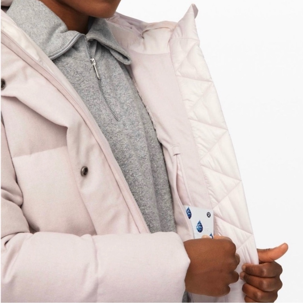 Lululemon Wunder Under Puffer Jacket Size 8 - Picture 9 of 13